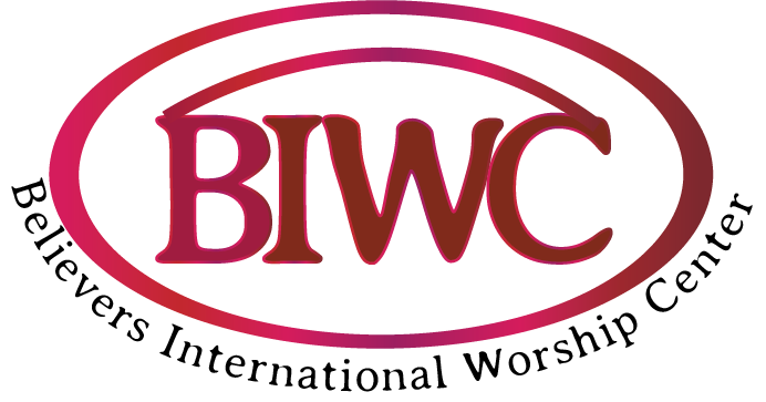 A Red variant of the BIWC Logo. The logo goes from a ligher red to a darker red as one moves from left to right.